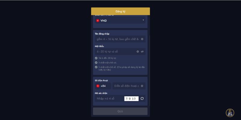 Quy trình tham gia trải nghiệm casino BWC